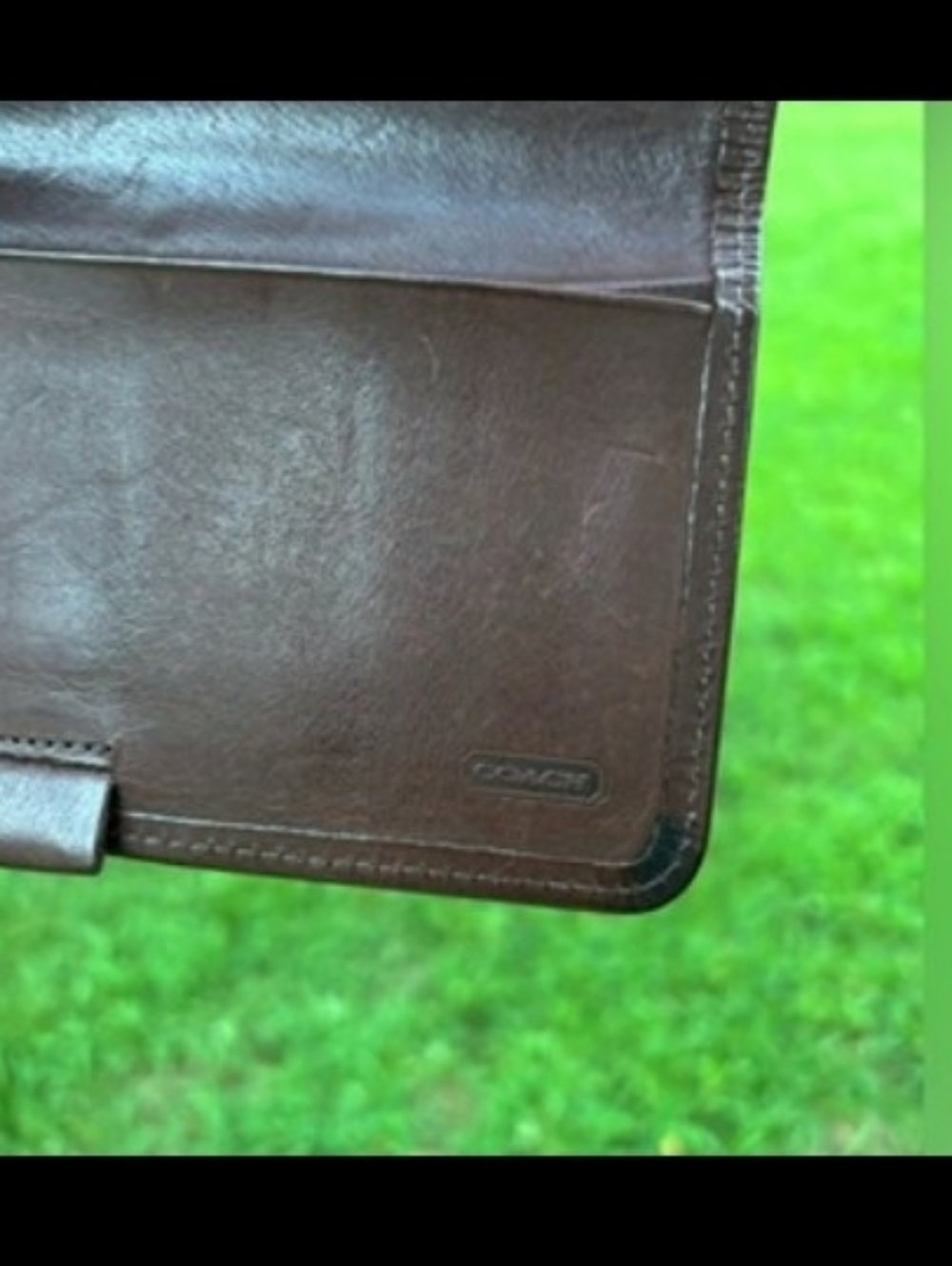 Coach Brown Leather Continental Wallet - Picture 7 of 7